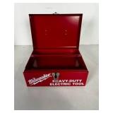Milwaukee Vintage Metal Toolbox