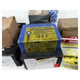 Crate of Assorted Fasteners