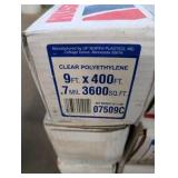 Husky Contractor’s Choice Plastic Sheeting – (6) Boxes