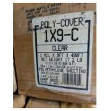 Warp’s Poly-Cover Plastic Sheeting – (4) Boxes
