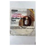 Lot Of Foam Weatherstripping And Steel Wool Pads