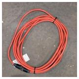 Lot of (4) extension cords with power strip