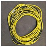 Lot of (3) extension cords and fused three-way splitters