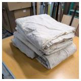 Lot of (8) Large Drop Cloths