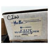 Crate of Assorted Fasteners