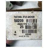 Crate Of Assorted Fasteners