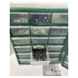 Lot of hardware storage drawers
