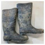 Rubber Over Shoes And Rubber Boots