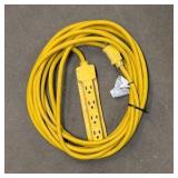 Lot of (4) extension cords. 15 & 20 Amp