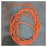 Lot of (4) extension cords with power strip