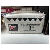 Crate of Assorted Fasteners