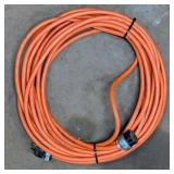 Lot of (4) extension cords with power strip