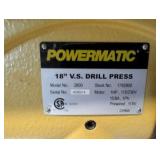 Powermatic 2800 18" variable speed drill press