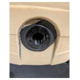 NEW 50-Gallon Flat-Back Rain Barrel w/ Stand – Oak-Style Poly Barrel, Brass Spigot, Screen, Hardware + Bonus Cleaning Wipes