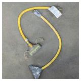 Lot of (4) extension cords. 15 & 20 Amp