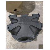 NEW 50-Gallon Flat-Back Rain Barrel w/ Stand – Oak-Style Poly Barrel, Brass Spigot, Screen, Hardware + Bonus Cleaning Wipes