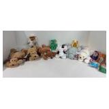 Lot of Ty plush animals w/tags and McDonald’s collectible Ty animals