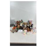 Lot of Ty Beanie Babies bears and Misc animals