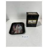 Coco Cola Tray and Harley Stein