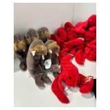 Lot of Beanie Babies various animals w/tags