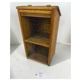 Vintage storage bin for potatoes and onions