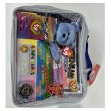 Lot of Ty plush animals and collectors kits