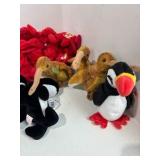 Lot of Beanie Babies various animals w/tags