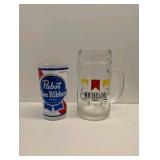 Lot of Beer Collectibles. Hamms, Pabst, Michelob, Sapporo, Lynchburg Lemonade