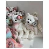 Lot of Ty Beanie Babies bears w/tags