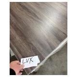 401 SF of HD Brushed Oak LVP Waterproof - 6.5" x 48" - Smokehouse LVX  Lighter in Person