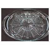 Pier 1 Spain 580-5802 Glass Decanter Set - 3 Grape Bottles & Plate