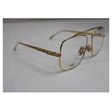 Fendi FF 0445 001 Gold-Tone Sunglasses - 57-16-145 Made in Italy