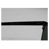 Ray-Ban RB3716 Sunglasses - Black Frame, Green Polarized Lenses, Made in Italy