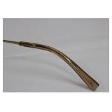 Michael Kors Gold-Tone Metal Eyeglasses - Rectangular Frames