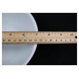 Pyrex 2-Piece Floral Pattern Mixing Bowls - Beige Speckled Exterior, Ovenware