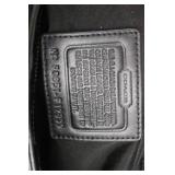 Coach Black Patent Leather Handbag - Silver Hardware & Chain-Accent Handles