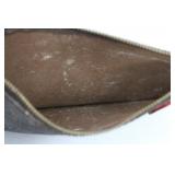 Louis Vuitton Damier Ebene Crossbody Bag with Strap & Monogram Pouch