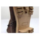 Guess Black Leather Knee-High Boots & Maurices Brown Suede Buckle Boots (6 pairs in total, all size 7)