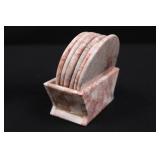 Marble Dolphin & Fish Sculptures - Set of 6 Coasters