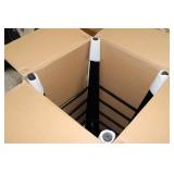 Bar Stools - Black Metal - Set of 4 - Brand New in Box (Lot of 4)