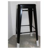 Bar Stools - Black Metal - Set of 4 - Brand New in Box (Lot of 4)