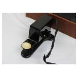 White Rotary Sewing Machine - Vintage Portable with Case & Foot Pedal