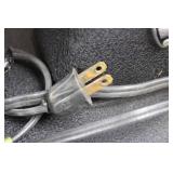 White Rotary Sewing Machine - Vintage Portable with Case & Foot Pedal