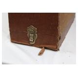 White Rotary Sewing Machine - Vintage Portable with Case & Foot Pedal