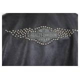 Harley-Davidson Leather Jacket - Genuine Cowhide, Studded - Size M