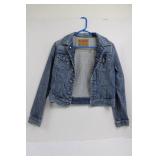 Express Denim Jacket - Size M - Light Wash, 100% Cotton