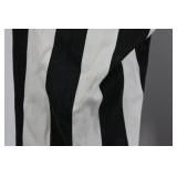 BeBe Striped Pants - Black & White Vertical Stripes, Size M