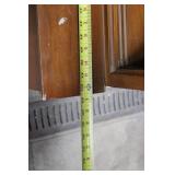 Wooden Hutch/China Cabinet - 3 Shelves, 2 Drawers, Left & Right Doors