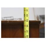 Wooden Hutch/China Cabinet - 3 Shelves, 2 Drawers, Left & Right Doors