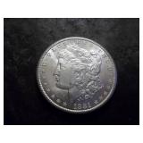 1881 S Morgan Silver Dollar